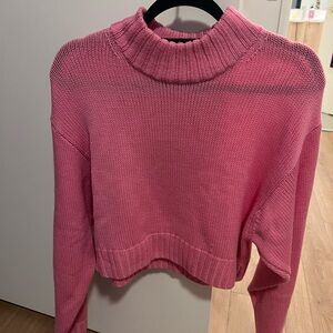 Wilfred Pink Turtleneck Women's Sweater